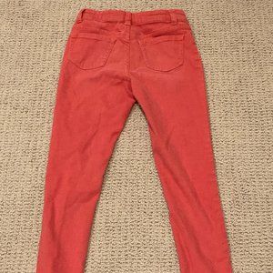 red jeggings